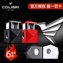 Official Mandate US Original Imported COLIBRI Corlebee Desktop Customizable Cigar Cut Double Cigar Knife