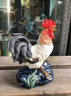 客厅镇宅生肖摆件大公鸡