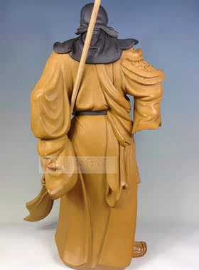陶瓷石湾公仔新中式风摆件工艺品