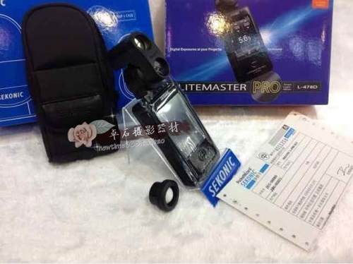 SEKONIC 迎光 L-478D KIT 触控式 测光表套装（含5度测光头）现货 - 图0