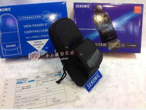SEKONIC 迎光 L-478D KIT 触控式 测光表套装（含5度测光头）现货 - 图1