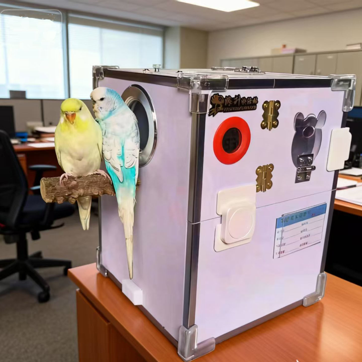 鹦鹉繁殖箱加热保温通风竖式鸟窝可观察虎皮牡丹防咬带抽屉控制温,淘宝优惠券,粉丝福利购,淘宝优惠卷