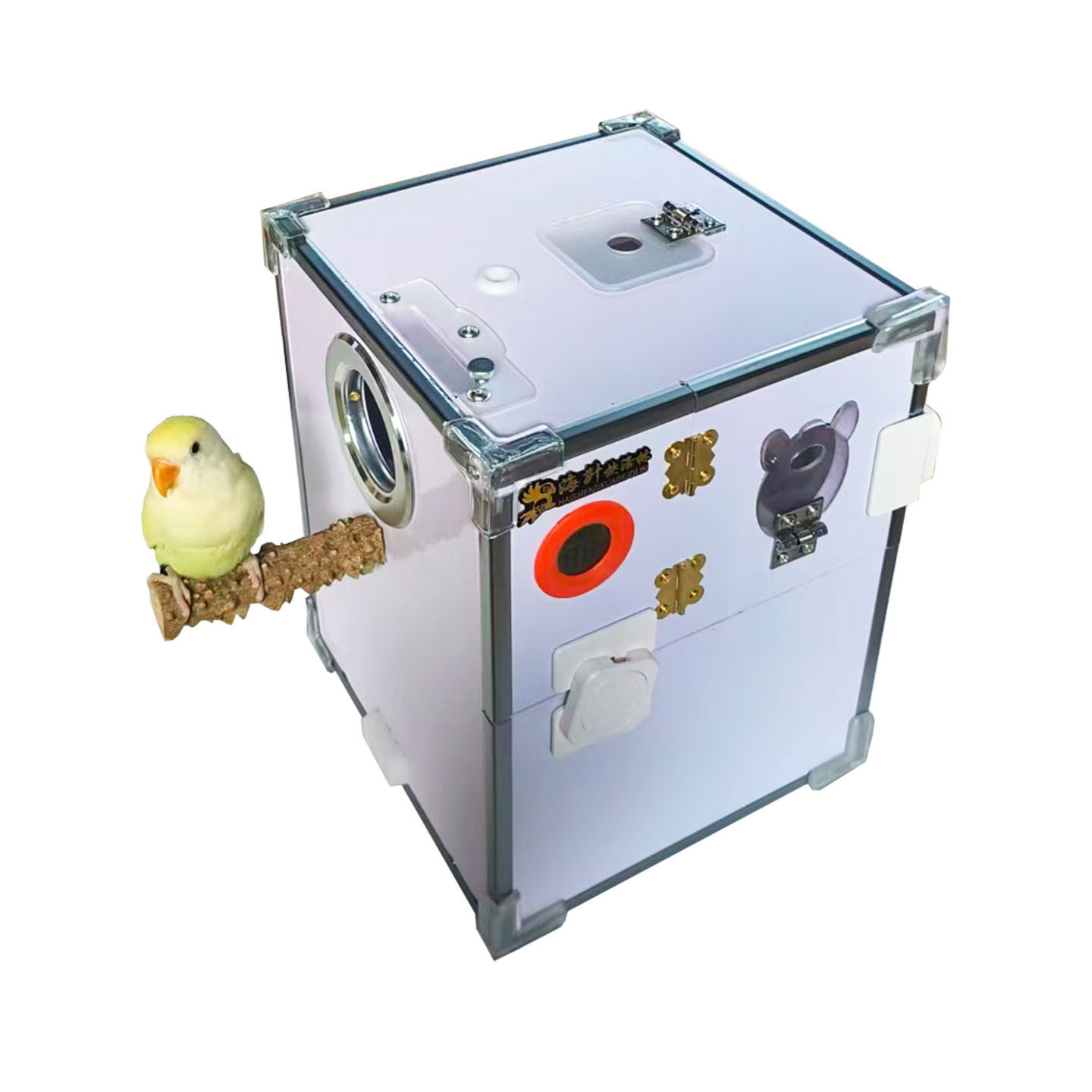 鹦鹉繁殖箱加热保温通风竖式鸟窝可观察虎皮牡丹防咬带抽屉控制温,淘宝优惠券,粉丝福利购,淘宝优惠卷