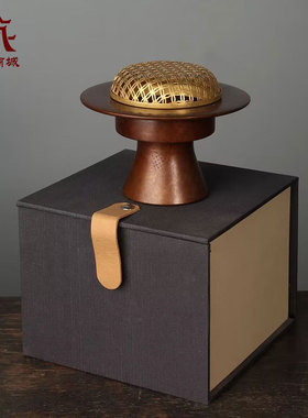 (宋氏行炉）紫铜炉装饰摆件