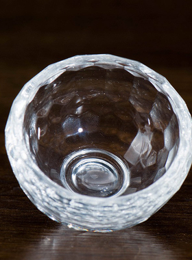 西藏水碗摆件圣水杯玻璃