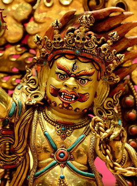 尼泊尔进口金刚手菩萨