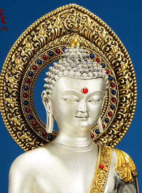 精工铜雕释迦牟尼铜摆件