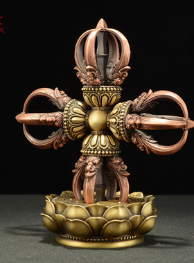 十字金刚杵家居装饰摆件