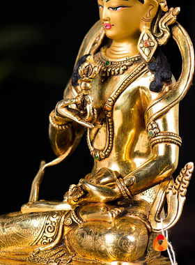 铜像尼泊尔手工摆件桌面