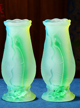 藏村佛具用品大全家用供奉观音供佛琉璃供具供水杯供盘香炉花瓶