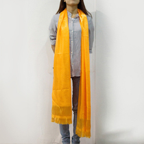 Tibetan ornaments send friends jacquard dragon veins hada scarves 250cm * 44cm Tibetan hada yellow