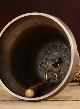 九股室内铜尼泊尔手工铜室内摆件