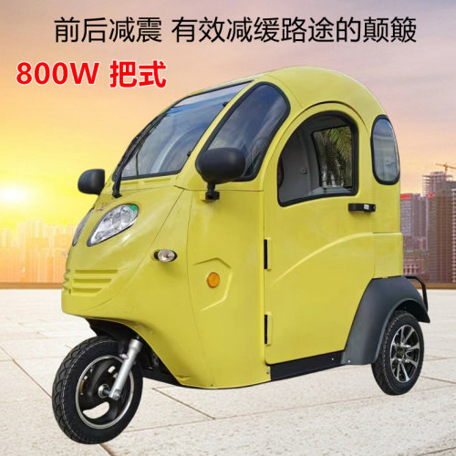 【保国车业】凯一路“K3”电动车可上牌全封闭电动三轮车 雷霆皇 - 图1