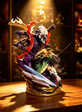 地狱索隆海贼王手办阿修罗阎魔动漫手办模型桌面摆件造型潮玩