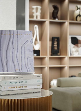 纸艺术Ⅲ Paper Art III 艺术画册装饰样板间摆件陈列道具真书