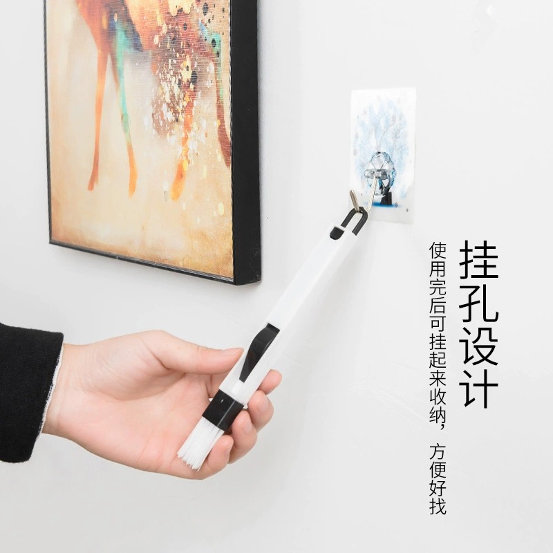 门窗凹槽缝隙刷死角窗缝清洁工具窗户凹槽清理刷扫窗缝凹槽小刷子 - 图1