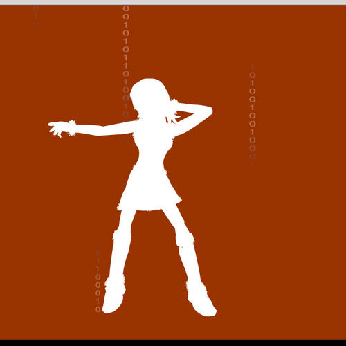 一群美少女动感舞蹈动作15秒作手绘逐帧动画源文件flash - 图2