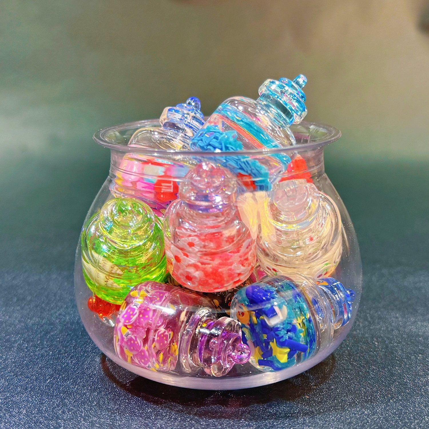 夜光透明荧光玻璃许愿漂流瓶阿拉瓶树脂diy配件装饰摆件,淘宝优惠券,粉丝福利购,淘宝优惠卷