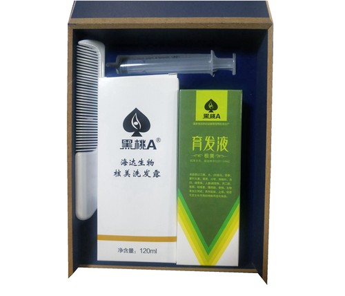 黑桃A套装洗发水核美育发液控油固根增发密发脂溢性脱发产后掉发 - 图1