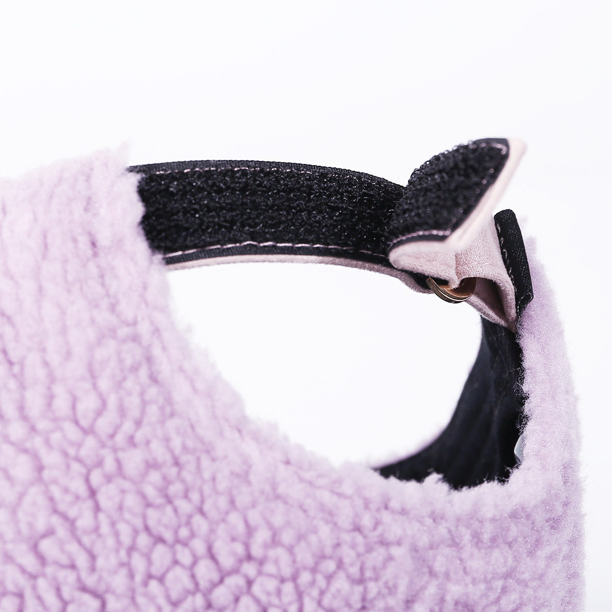 CACUSS棒球帽女仿羊羔绒大头围帽子女2025秋冬款保暖显脸小鸭舌帽,淘宝优惠券,粉丝福利购,淘宝优惠卷