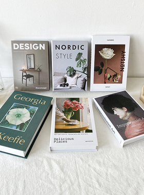 北欧风格ins拍摄影书模装饰摆件