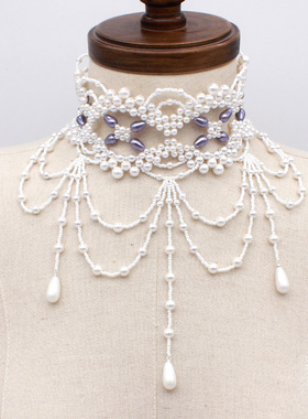 原创定制复古法式手工气质款项链