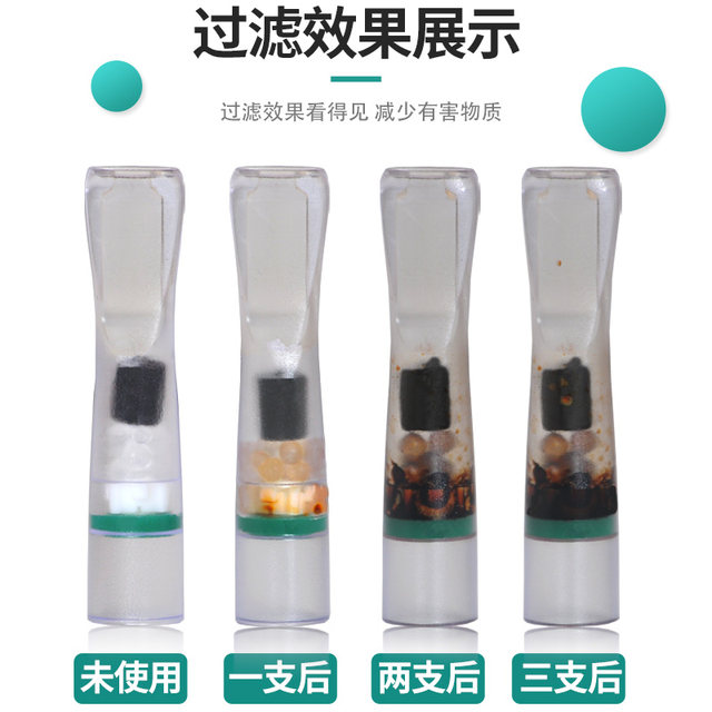 Zobo genuine disposable cigarette holder triple magnet filter