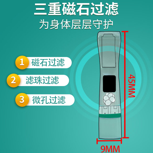 Zobo genuine disposable cigarette holder triple magnet filter