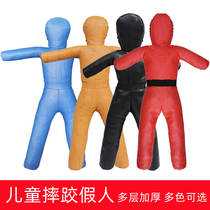 Childrens wrestling Gfighting training dummy Brazilian Johan dummy Boxing Solid Man Shaped Sandbag Fire Training Pians