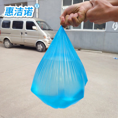 惠洁诺 包邮  整箱 断式 卷装 彩色垃圾袋 黑色新料回料垃圾分类 - 图3