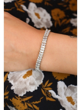 ins网红明星同款小众女通勤锆石