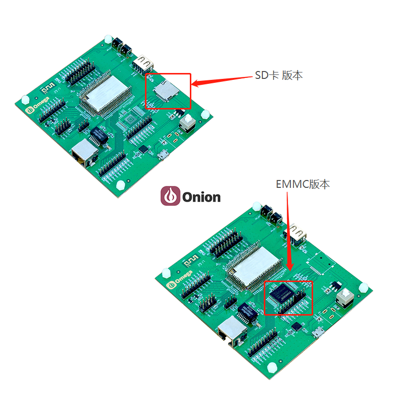 Onion Omega2S Development Kit– Omega2S开发套件 EMMC版本-图3