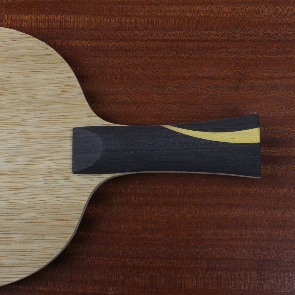 BIGMAN 一面龙五一面vis异置底板  乒乓球拍 五木二碳结构 - 图1