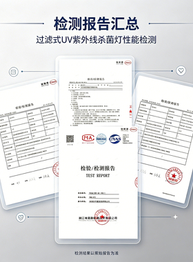 过流式UVC净水器消毒器12-24V