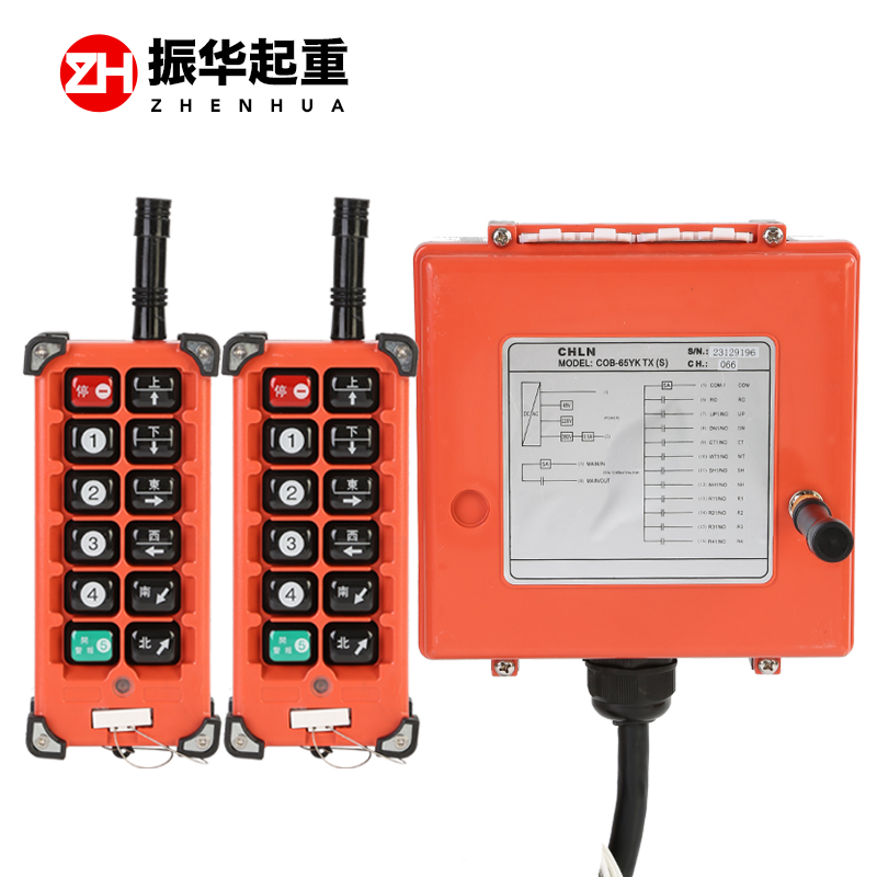 COB-65YK无线工业遥控器 12位行车无线遥控器 2个手柄1个接收器 - 图2