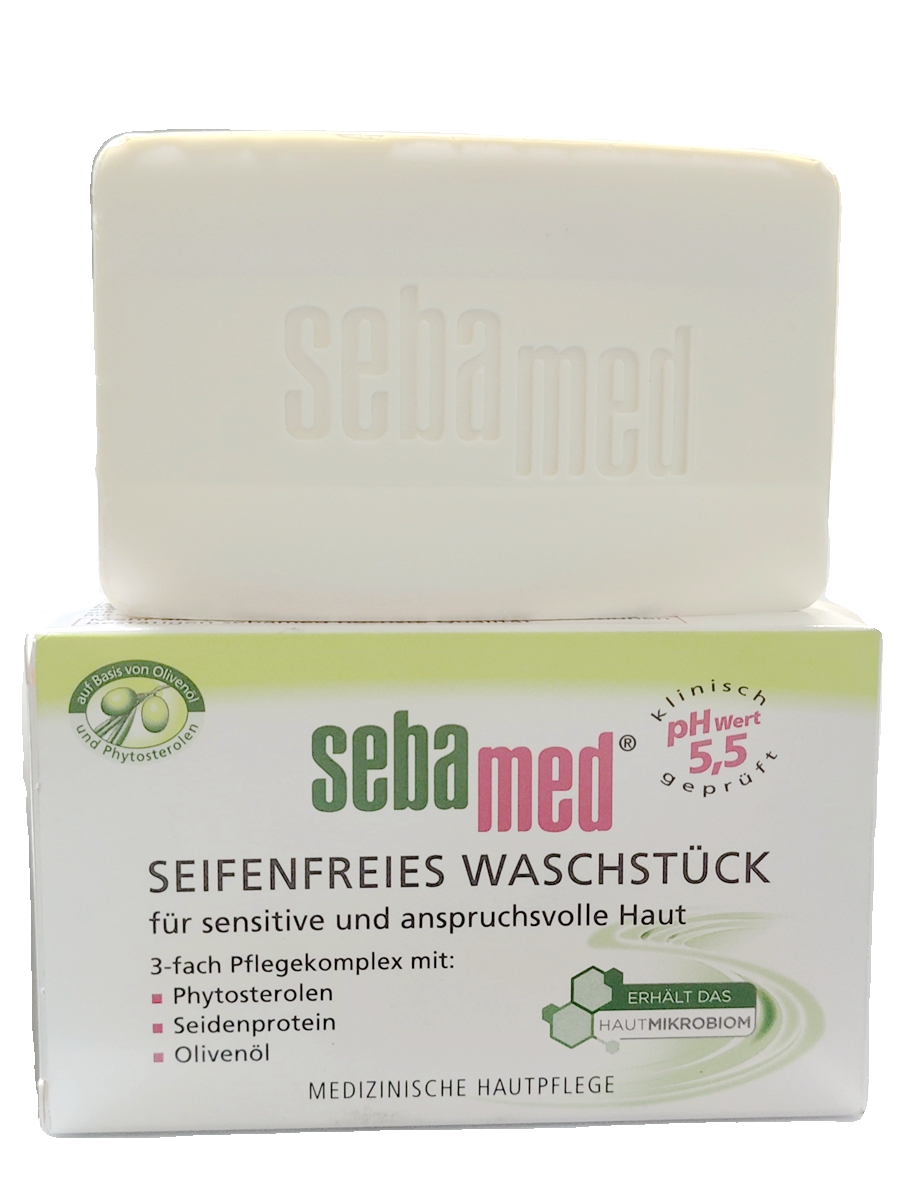 德国原装Sebamed施巴橄榄油护肤洁面香皂免敏PH5.5敏感脆弱肥皂