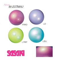 22 years New Japan SASAKI Professional artistic gymnastics ball M207MAU extremely light 17cm pearls ball