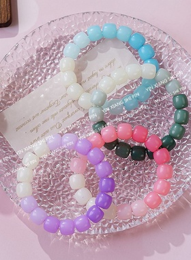 2026时尚春夏新品甜美渐变猫爪猫咪手饰仿菩提手链女文玩手持手串