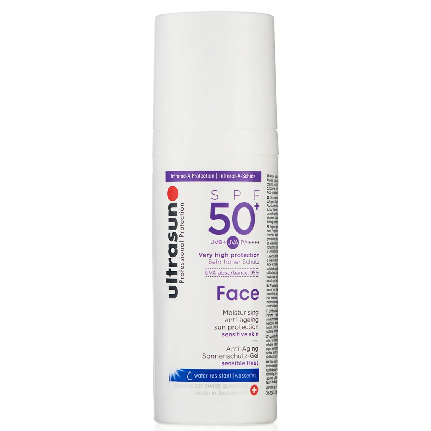 英国海淘 Ultrasun优佳 面部抗光老防晒乳液SPF50+ 小紫瓶50ml - 图3