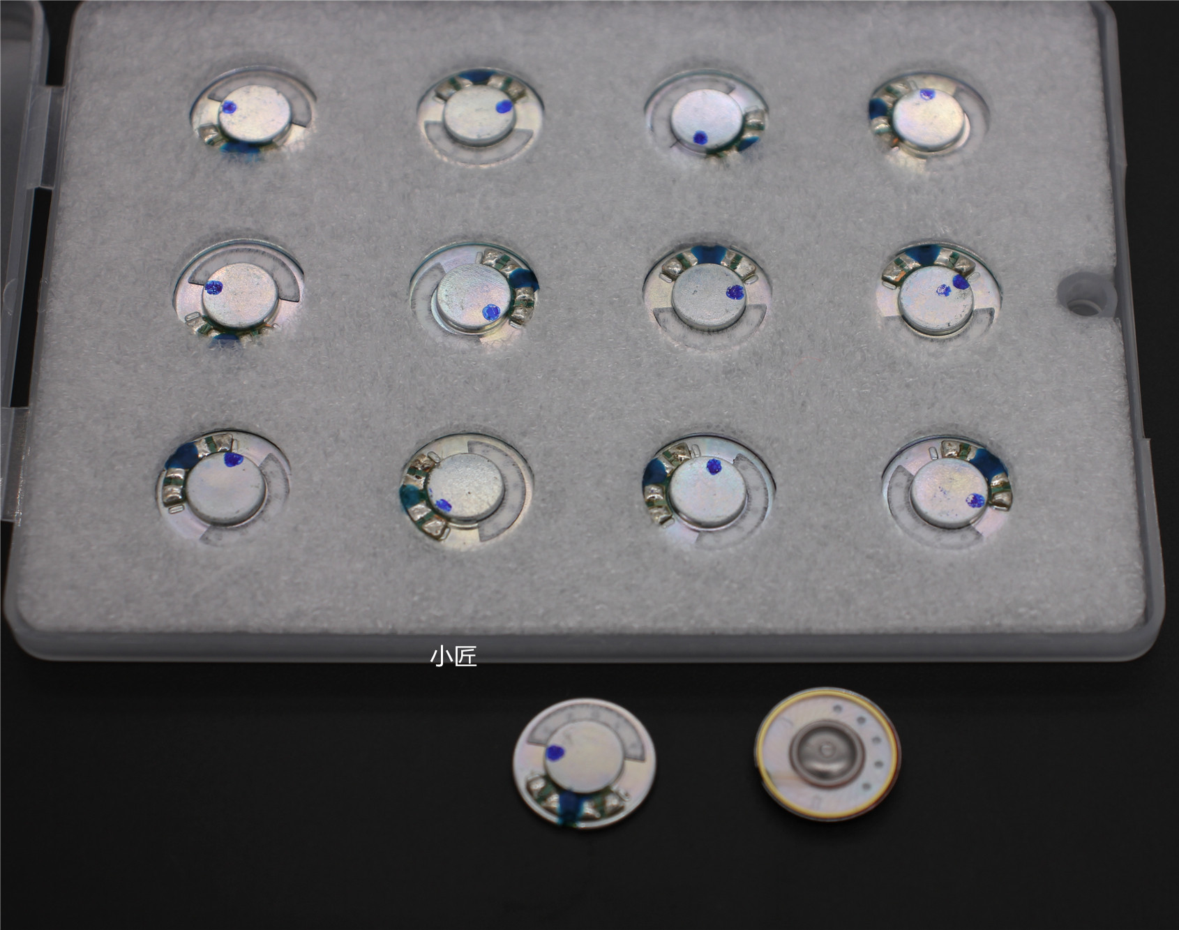 DIY耳机蓝牙超薄13MM单元2MM厚度 PU钛膜 32欧重低音声场tws 喇叭 - 图3