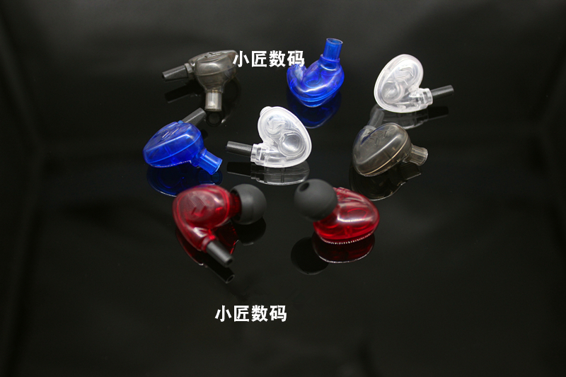 耳机配件 diy 耳机壳 透明入耳式耳机外壳 7mm 8mm 双单元 双动圈 耳机配件 diy 耳机壳 透明入耳式耳机外壳 7mm 8mm 双单元 双动圈