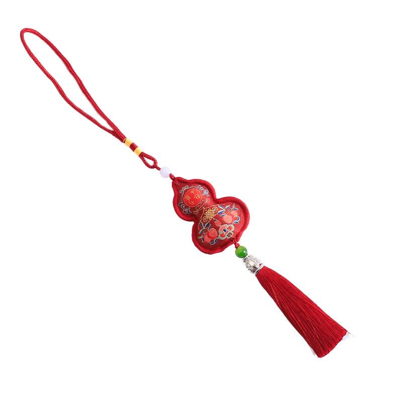 【2026新年】花喜爱葫芦流苏香包挂件古风年宵花福桶挂饰花艺材料,淘宝优惠券,粉丝福利购,淘宝优惠卷