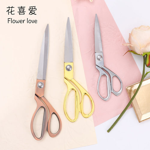 花喜爱韩式多功能花艺剪花杆花枝剪裁纸剪裁剪刀园林花艺师工具剪 - 图1