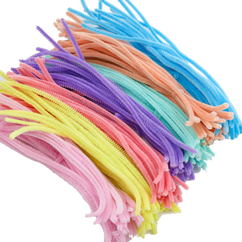 花喜爱 花束材料花朵毛根扭扭棒手工diy彩色毛条马卡龙色装饰条,淘宝优惠券,粉丝福利购,淘宝优惠卷