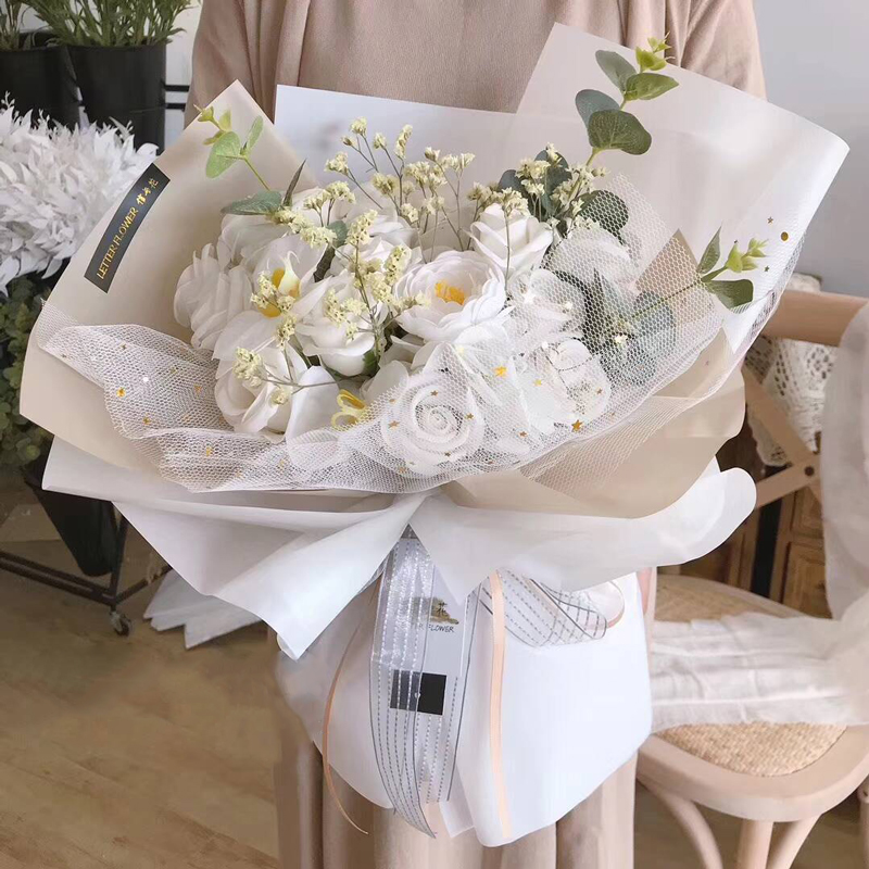 花喜爱包花星月网纱闪亮星星纱零食手工DIY花束造型纱鲜花包装纸,淘宝优惠券,粉丝福利购,淘宝优惠卷