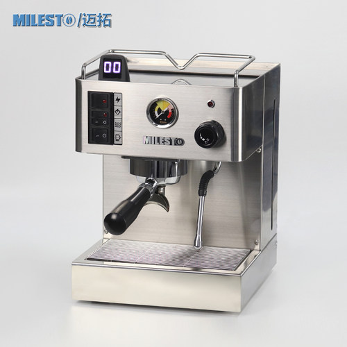 MIlesto迈拓EM-18优雅三代经典家用意式半自动咖啡机单锅炉入门 - 图3