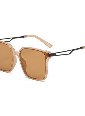 HELMER 新个性墨镜女复古潮流眼镜百搭显瘦太阳镜防紫外线男 2417