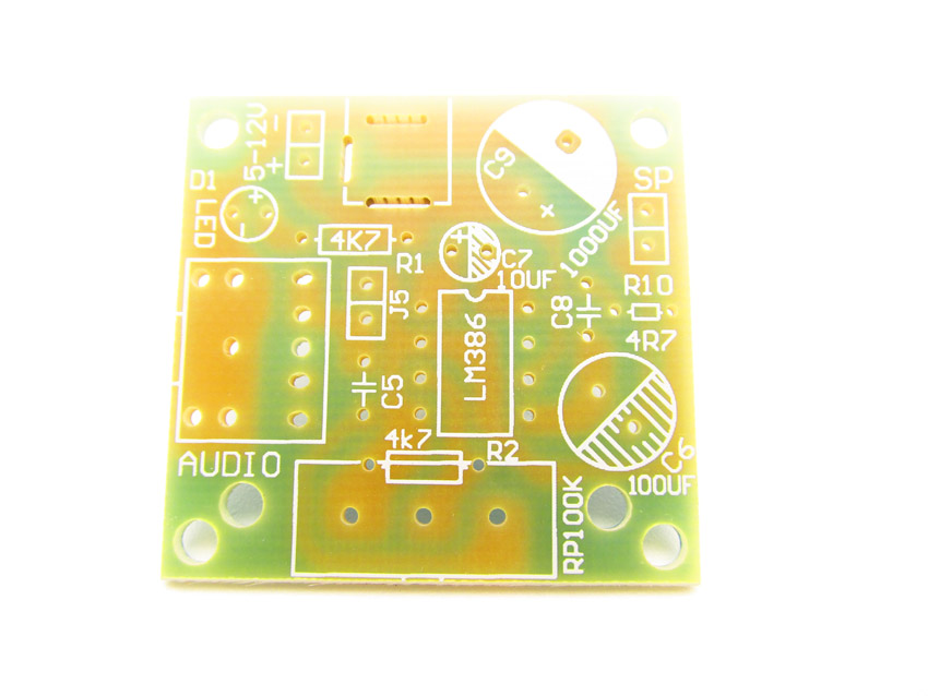 LM386微型迷你功放板低功耗3~12V  性价比优于TDA2030套件 成品 - 图1