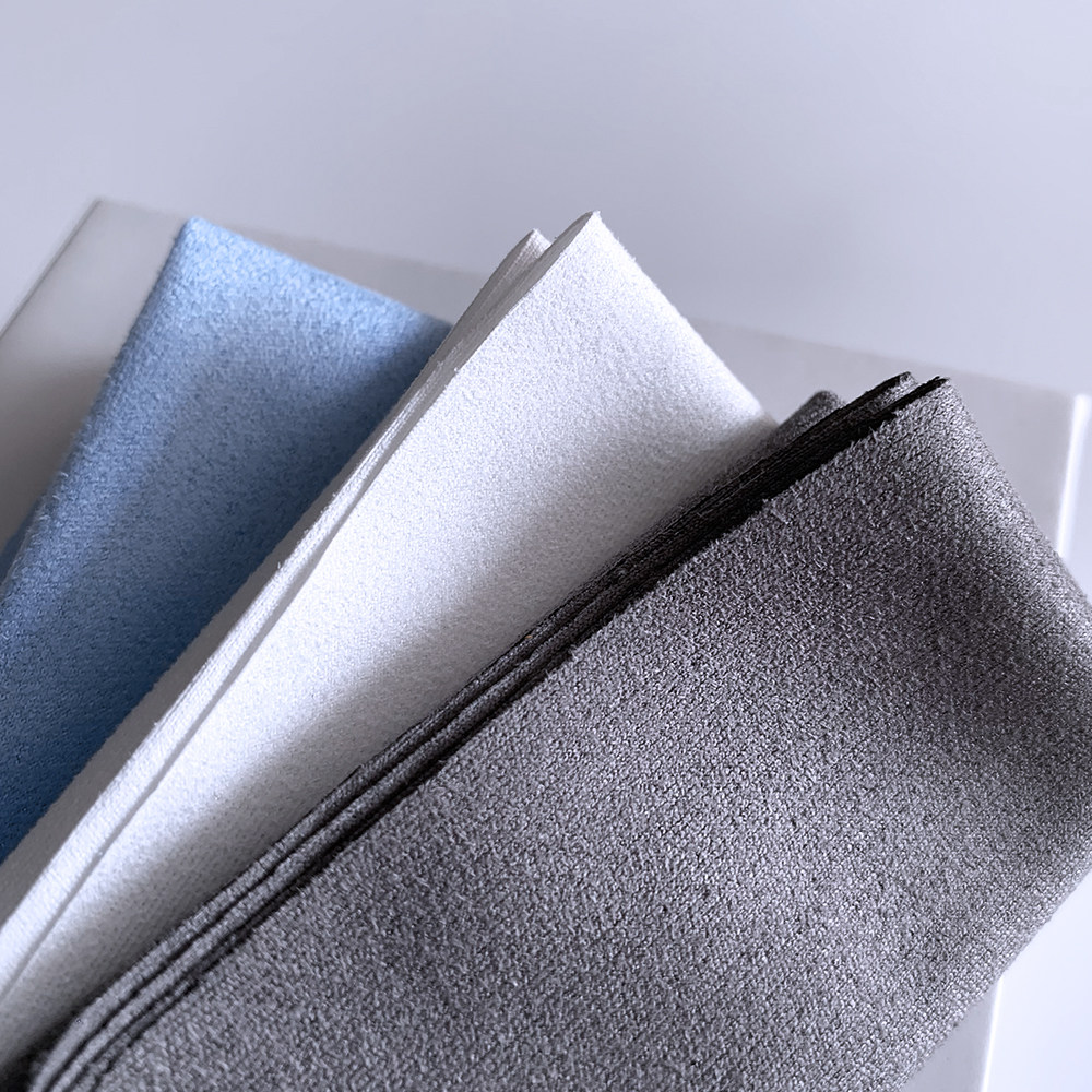 眼镜布高档超细纤维鹿麂皮绒防雾眼睛布专业清洁擦试布订制做logo