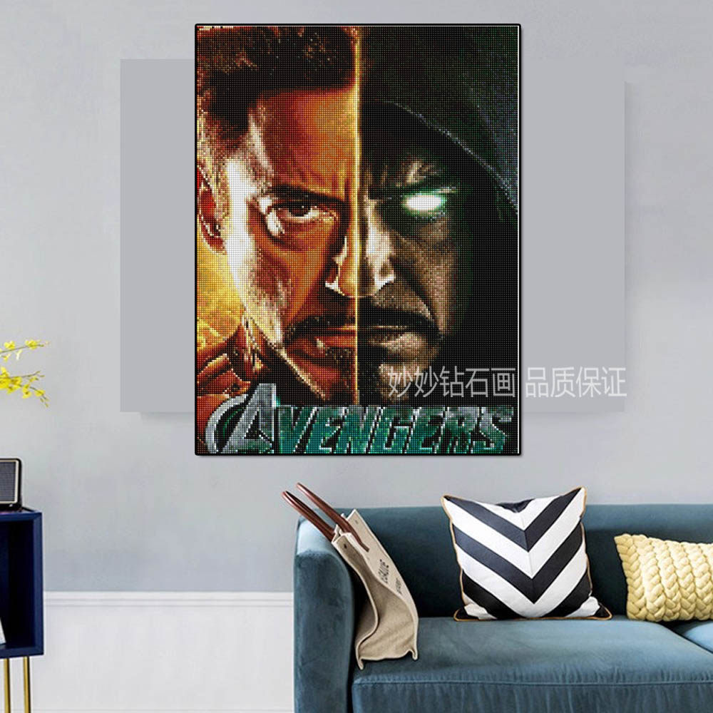 复仇者联盟钢铁侠钻石画Doomsdays成人手工diy砖石十字绣2026新款,淘宝优惠券,粉丝福利购,淘宝优惠卷